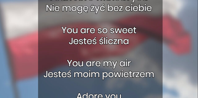 i love you in polish
