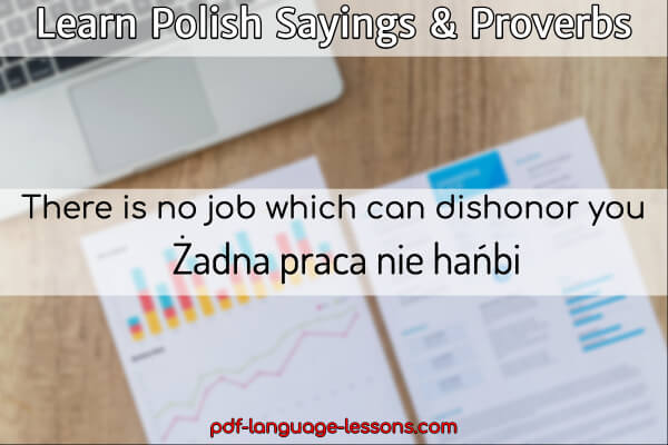 polish sayings & polish proverbs