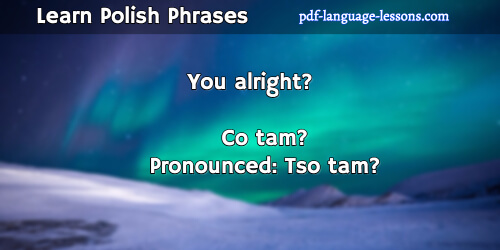 Learn Polish Language - How are you in Polish