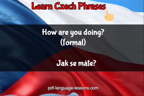 how are you in czech