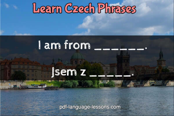 introduce yourself in czech