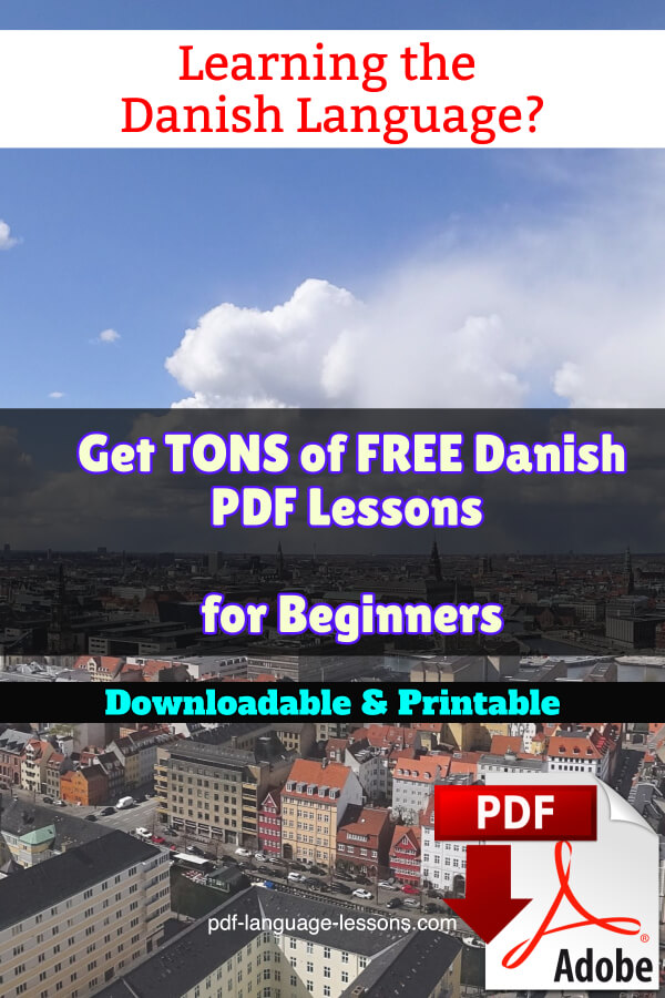 9+ Danish PDF Lessons for Beginners. Free Downloads.